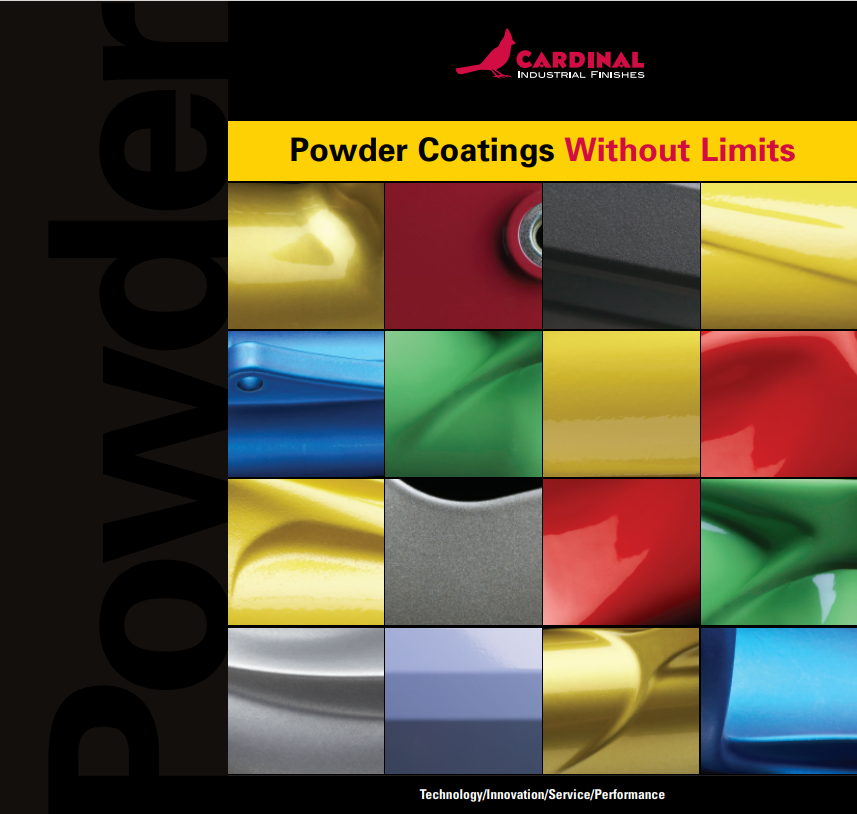 Powder Coating Color Chart, United Enertech Corporation