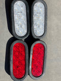 Oval LED Tail Lights (6")